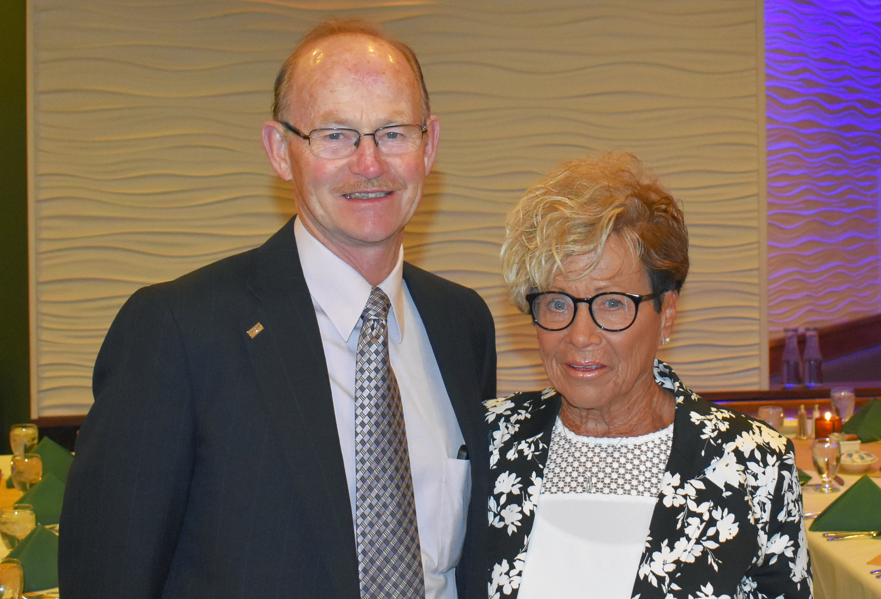 Board President Grant Munro with his wife Karen PBH Executive Leadership Board President Grant Munro