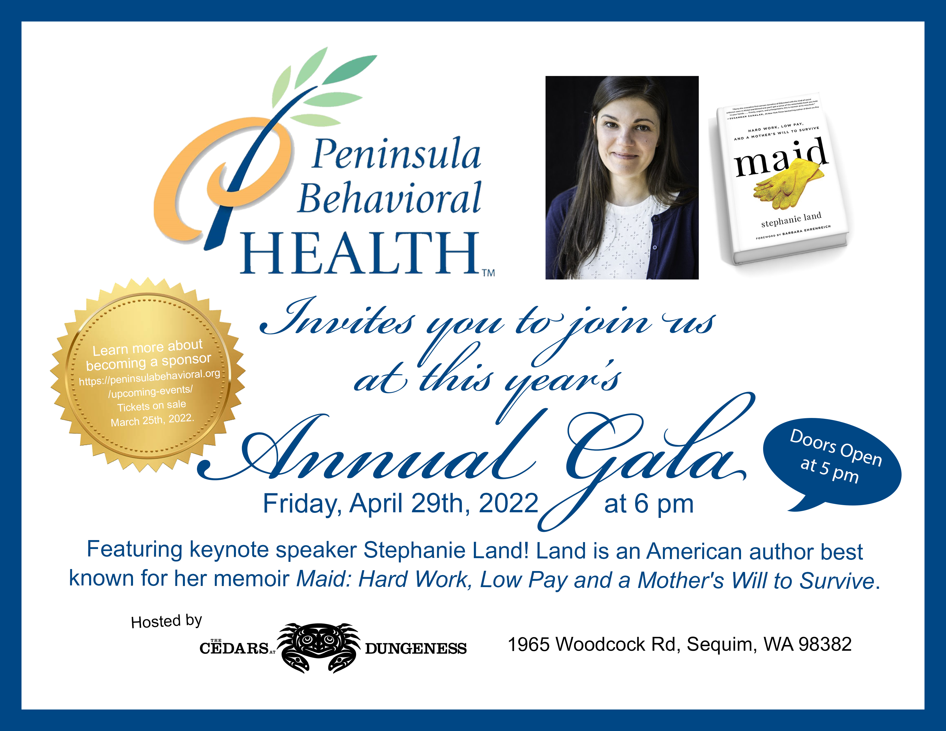 Gala 2022 Dinner Invite